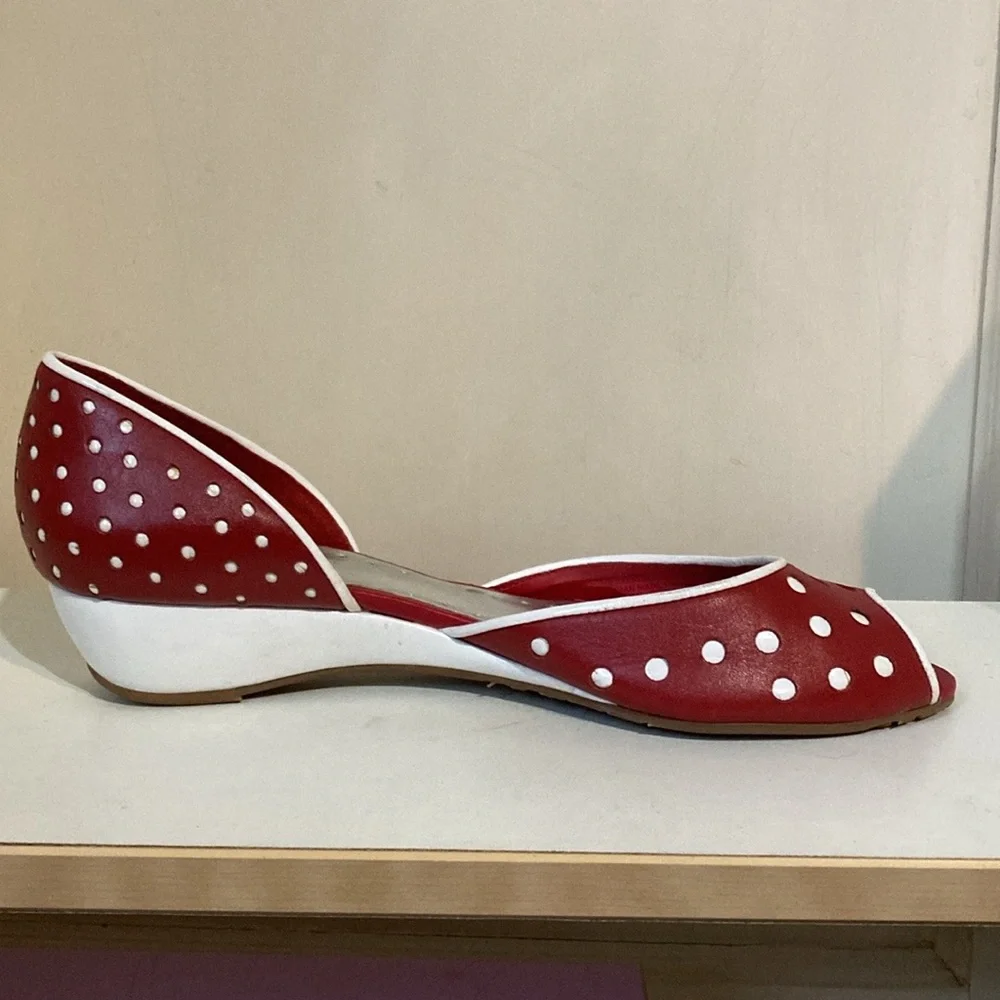 BCBGirls Peep Toe Flats - Picture 3 of 9